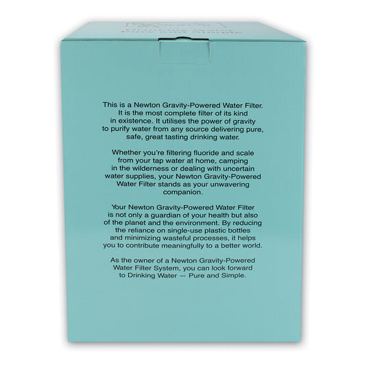 12 Litre Newton Gravity-Powered Water Filter System