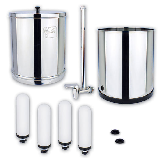 12 Litre Newton Gravity-Powered Water Filter System