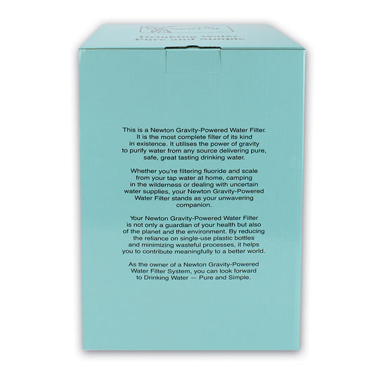 6 Litre Newton Gravity-Powered Water Filter System